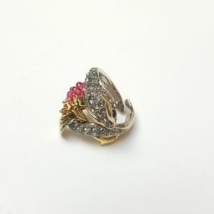 Roberto Cavalli Crystal Ring